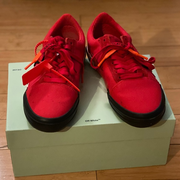 OFF-WHITE Vulc Low Red - Picture 7 of 8